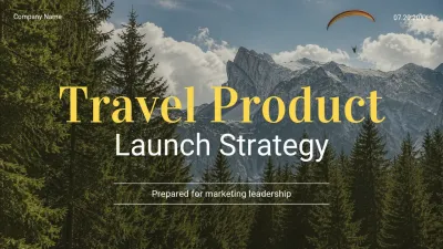 Green Modern Travel Marketing Presentation