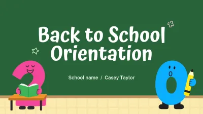 Colorful Cute Education Guide Presentation