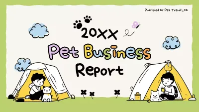 Colorful Minimal Pet Business Guide Presentation