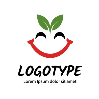 Red Simple Design Logo