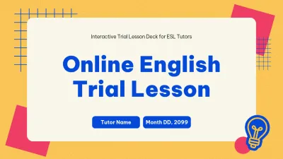 Yellow Modern Education Guide Presentation