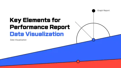 Blue Modern Data Report Presentation