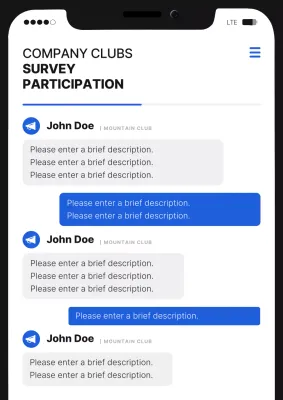 Black Modern Survey Registration Poster