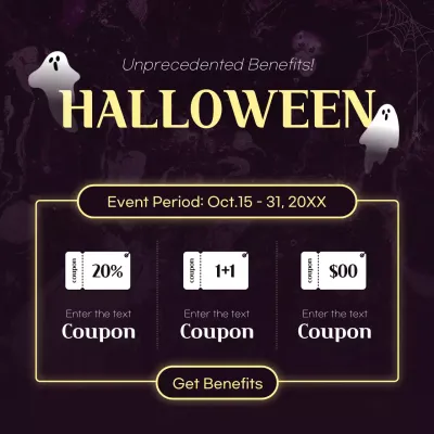 Dark Feeling Horror Thriller Halloween Event