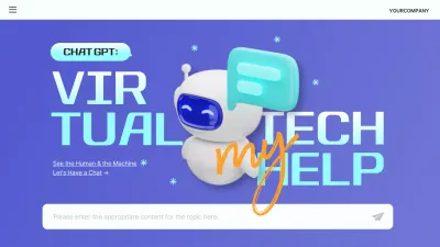 Blue Modern Tech Presentation