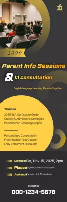 Yellow Modern Education Briefing Session Guide