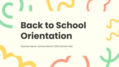 Yellow Simple Education Guide