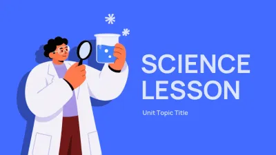 Blue Simple General Science Presentation