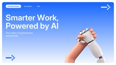 Blue Modern AI Presentation