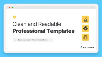 Blue Modern Business Promotion Presentation