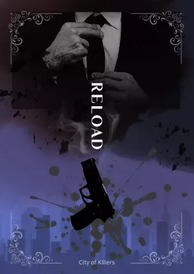 Black Gothic Crime Promotion Book Cover