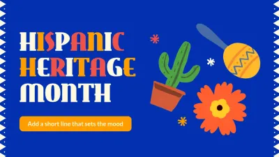 Blue Simple Cultural Announcement