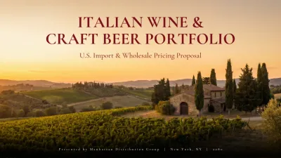 Wine Classic Beverage Business Presentation