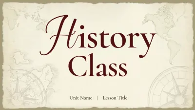 Brown Classic General Social Study Class