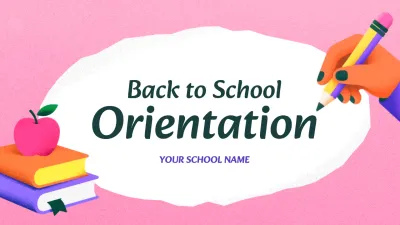 Pink Cute Education Guide Presentation