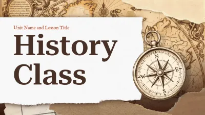 brown vintage history class
