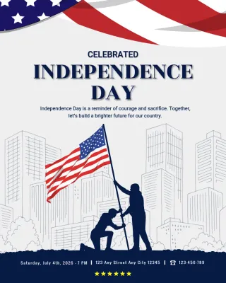 Blue Classic Independence Day Event
