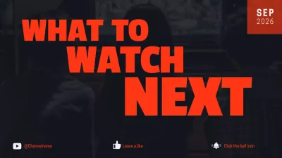 Red Bold Entertainment Promotion YouTube Thumbnail
