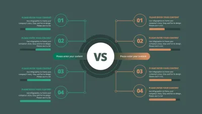 Green Modern Comparison Infographic