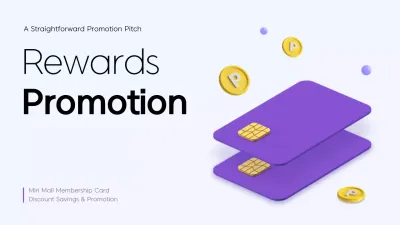Purple Modern Rewards Promotion Presentation