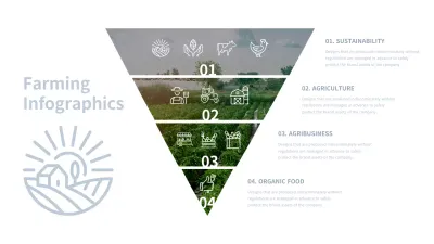 Green Modern Farming Information Infographic