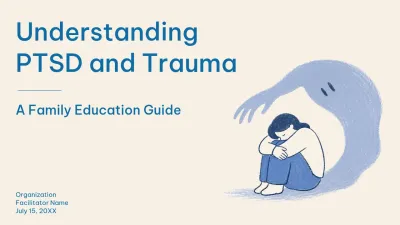 Blue Minimal Mental Health Guide