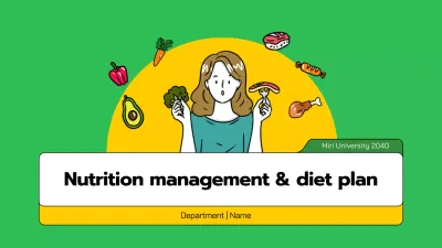 Green Modern Nutrition Guide Presentation