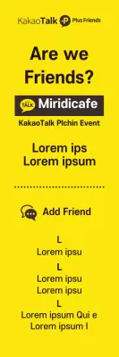 Yellow Trendy Social Media Promotion Banner