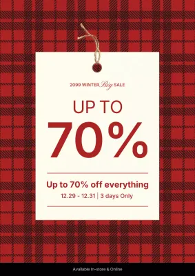 Red Classic Sale Promotion