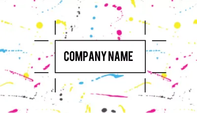 Colorful Modern Business Card
