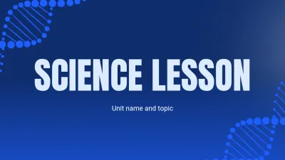 blue minimalist science guide