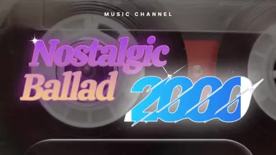 Purple Retro Music Playlist YouTube Thumbnail