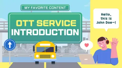 Yellow Modern Ott Guide Presentation