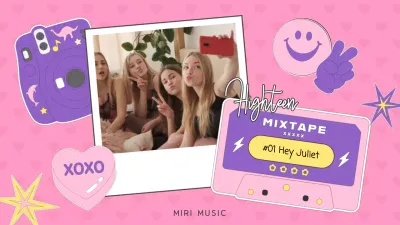 Pink Bora's Kitschy Teenage Concept Music Playlist