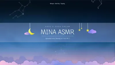 Blue Aesthetic Asmr Promotion YouTube Thumbnail