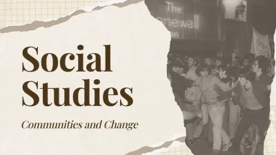 Beige Vintage Social Studies Guide Presentation
