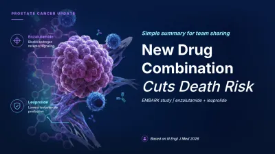 Purple Modern Cancer Treatment Guide Presentation