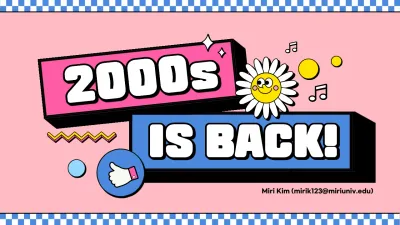 Analysis of the Pink and Blue Kitsch Y2K Trend