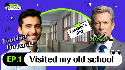 Purple and chartreuse for a special Teacher's Day vlog
