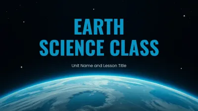 blue modern science class
