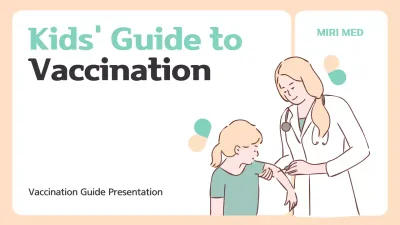 Beige Minimal Vaccination Guide Presentation