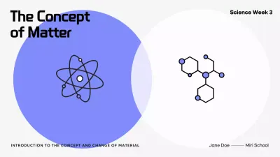 Blue Modern Science Course Presentation