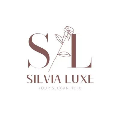 Brown Elegant Brand Logo