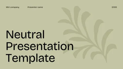 Beige Simple Presentation Guide