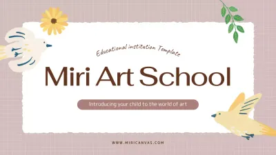 Beige Simple Art Guide Presentation