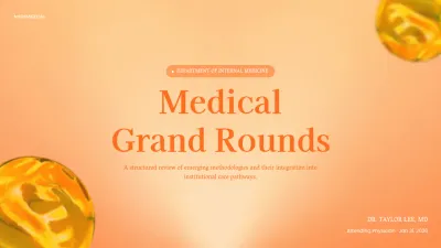Orange Simple Medical Guide
