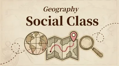 Beige Vintage Geography Guide Presentation