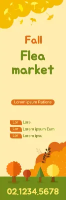 Yellow Simple Market Promotion Banner