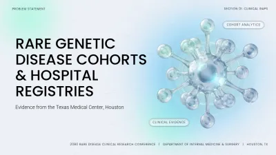 Blue Modern Genetic Research Report Presentation
