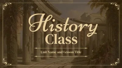 Beige Vintage General Social Study Presentation